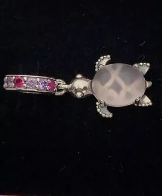 PANDORA Moments Murano Glass Sea Turtle Dangle Charm  • £15