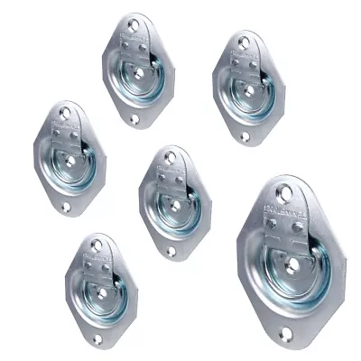   Recessed D - Ring  Tiedown Anchors 1200 Lb. Capacity Tie Downs 6-Pack • $21.80