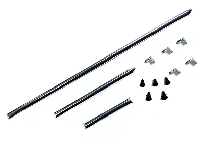 $47.95 • Buy Dashboard Molding 3pc Set, Dash Trim /w Clips, Compatible With Bug 1960-1967