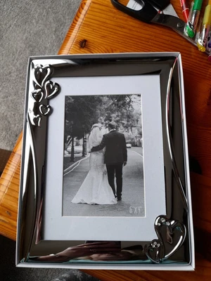 £1.99 • Buy Silver Wedding Photo Frame