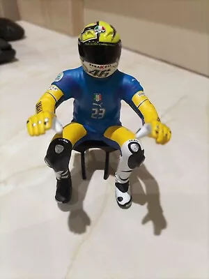 MINICHAMPS Valentino Rossi Riding Figure MOTOGP Sachsenring 2006 1:12 312 060196 • £10