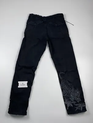 Maharishi Black Tiger  Snopants Size XS Extra Small Rrp £500 • £109.95