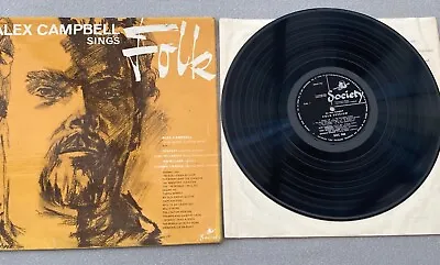 £6.99 • Buy Alex Campbell Sings Folk Vintage Uk 1964 Vinyl Lp 1964