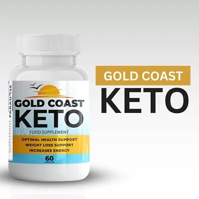 £41.99 • Buy Gold Coast Keto  - Supplement Paradise (60 Capsules) - 1 Month Supply