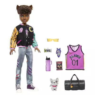 Monster High Doll Clawd Wolf Doll With Pet And Accessories • $19.99