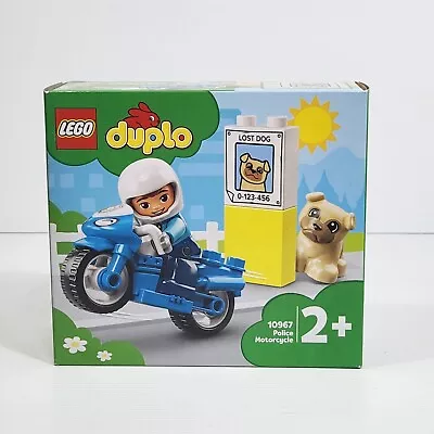 Lego Duplo Police Motorcycle Set 10967 Brand New In The Box • $24.99