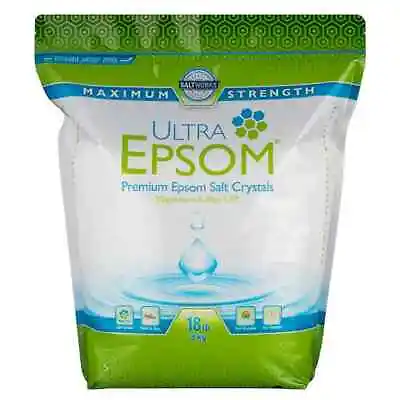 Ultra Epsom Unscented Bath Salt Highest Quality Magnesium Sulfate 18 Pound Bag • $26.50