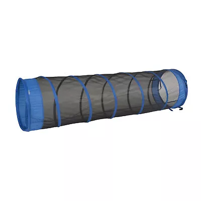 Pacific Play Tents Kids The Fun Tube 6FT Tunnel - Blue/Black • $31.99