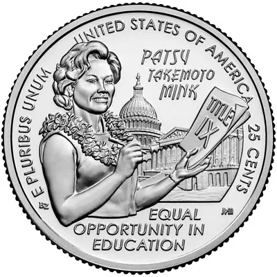 2024 S  Patsy Takemoto Mink - American Women Quarters (Not Released To Public) • $0.99