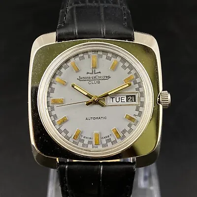 £65 • Buy Vintage Jaeger Lecoultre Club Automatic Day Date Men's Wrist Watch