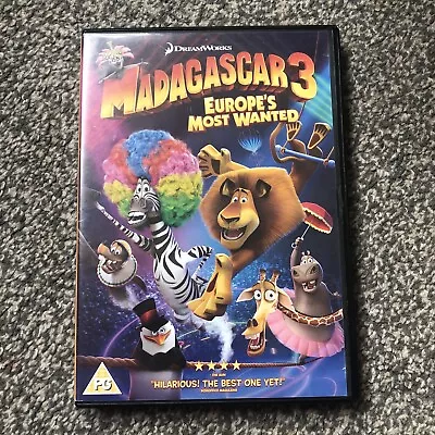£1.25 • Buy Madagascar 3 - Europe's Most Wanted DVD (2013) PG
