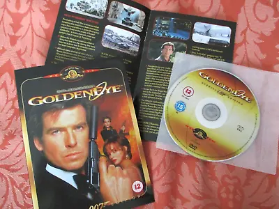 Goldeneye - James Bond - Dvd Discs & Inlays Only - Supply Own Case - As New • £1.60