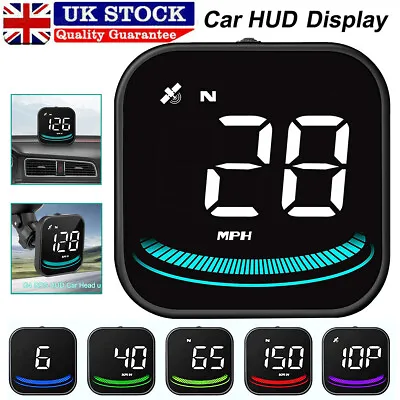 £24.99 • Buy Digital GPS HUD MPH KM/h Display Speedometer Alarm W/ Compass For Car Motorcycle