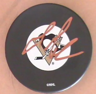 *mario Lemieux*signed*autographed*puck*pittsburgh*penguins*nhl*coa* • $248