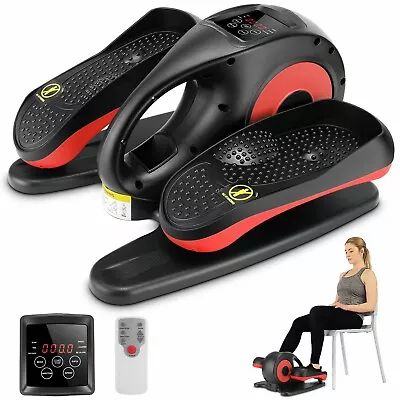 Under-Desk Elliptical Electric Ellipse Leg Exerciser Seated Foot Pedal Exerciser • $139.99