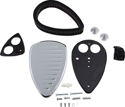 $377.95 • Buy Comet Big Air Kit Cleaner Filter Assembly Chr Washable Yamaha V Star 950 2009-16