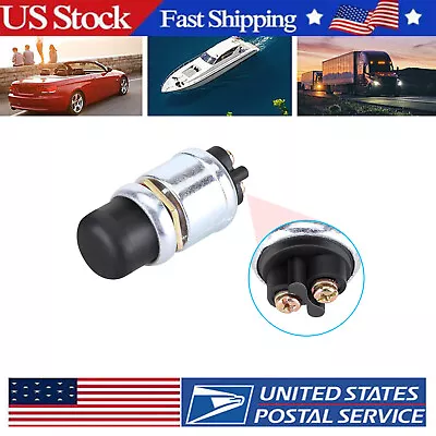 Waterproof Switch Push Button Horn Engine Start Starter For Car Boat Track 12V • $2.99