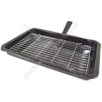 Fits Zanussi UNIVERSAL Cooker Grill Pan Complete Assembly 245mm X 360mm • £33.77