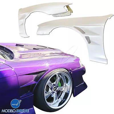 ModeloDrive FRP BSPO Wide Body 30mm Fenders (front) S14 (Kouki) For 240SX Nissa • $523