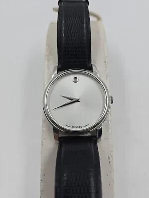 Movado Museum Mens Silver Dial Watch • $99.99