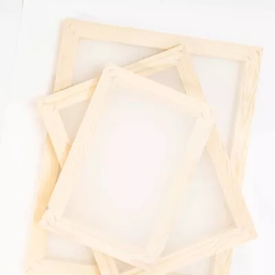 £21.99 • Buy A3 Wooden Silk Screen Printing Frame - Choose Mesh Count - Art & Printmaking