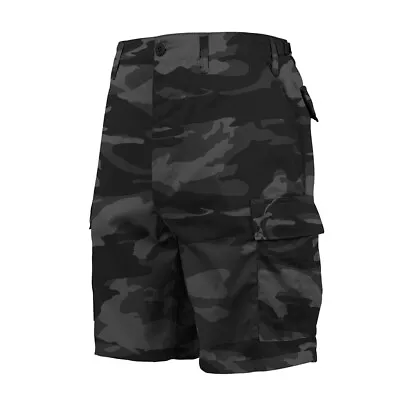 Rothco Military Camo & Solid Army Fatigue Cargo BDU Combat Shorts (Choose Sizes) • $31.99