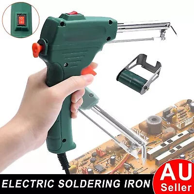 Electric Soldering Iron Gun Station Solder 60W Tin Welding Temperature Auto Tool • $27.99