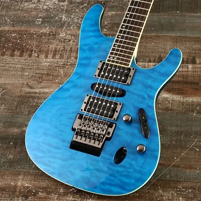 Ibanez / Prestige Series S6570Q-NBL Natural Blue Made In Japan Electric Guitar • $2790