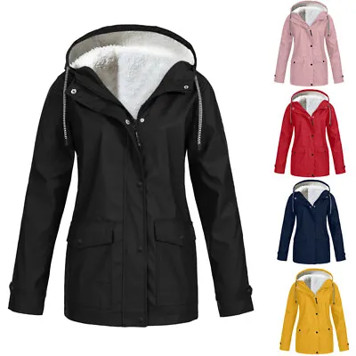 £19.52 • Buy UK Womens Winter Faux Fur Parka Coat Fashion Warm Hooded Jacket Ladies Coat