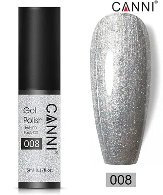 £2.50 • Buy CANNI® Mini UV LED Nail Gel Polish Soak Off Base Top Colour Coat - 5ml
