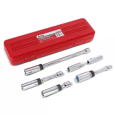 ABN | Spark Plug Socket Set – 6 Piece 3/8” Inch Drive Magnetic Socket Set • $52.99