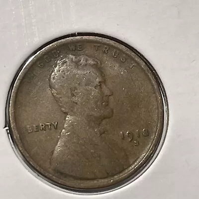 1918-S 1C BN Lincoln Cent A897 • $3