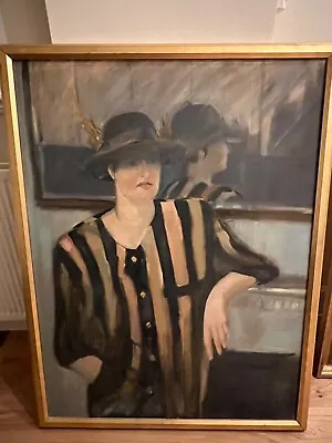 £300 • Buy Portrait Of A Lady - Oil On Canvas 100cm X 130cm