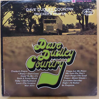 Dave Dudley Country  Mercury Label Vinyl Lp • £7.99