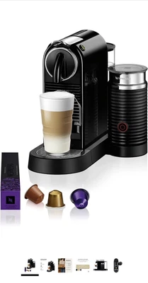 £189.95 • Buy Nespresso CitiZ & Milk 11317 Coffee Machine By Magimix Black Inc. 14 Free Pods