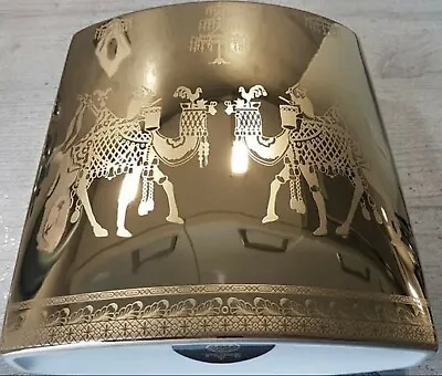 Versace Marco Polo Vase Gold Rosenthal Rare Gift Idea Sale • $499