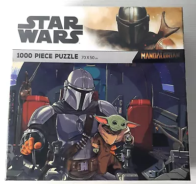 Star Wars Mandalorian Jigsaw Puzzle 1000 Piece 70 X 50cm Disney NEW • $24.95