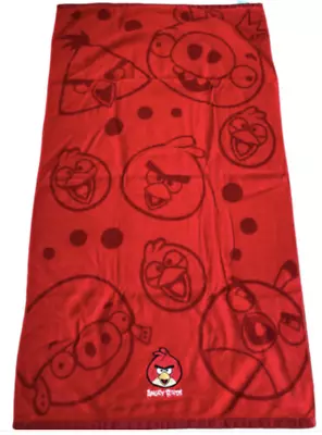 £12.50 • Buy Angry Birds Beach Towel 86 Cm X 160 Cm - New With Label
