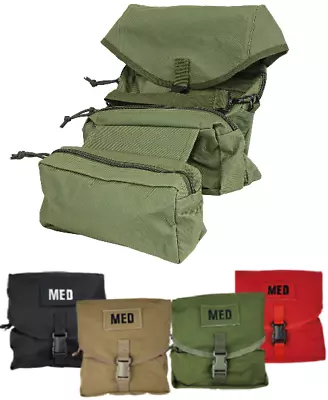 ELITE FIRST AID Corpsman M3 Medic MOLLE Bag BAG-ONLY Tactical Camp Hunt EMS EMT • $39.87