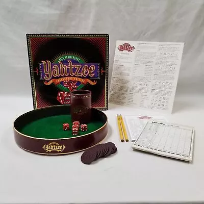 40th Anniversary Yahtzee Collector's Edition 100% Complete In Box • $18