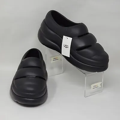 UGG 1132890 Black Round Toe Slip On Sport Yeah Clog Shoes Womens Size 9 New  • $41.87