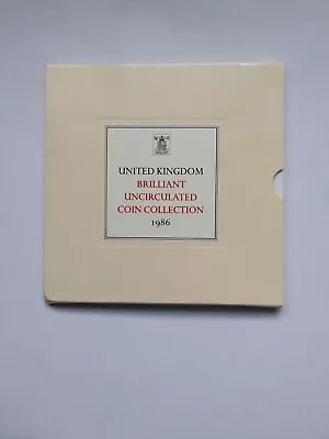 Royal Mint 1986 Uncirculated Collection Coins • £9.99
