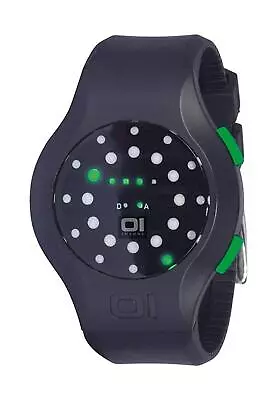 The One Unisex Binary Quartz Watch With Rubber Strap MK202G3 • $40.81