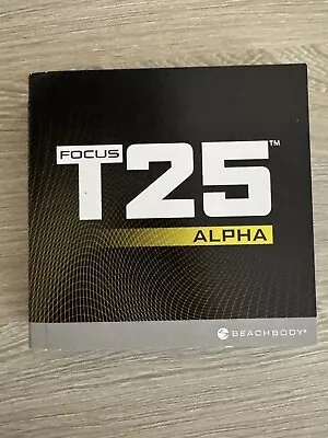 Beachbody Focus T25 Get It Done DVD Set  Alpha + Beta Workout - Disc Base Set • $10