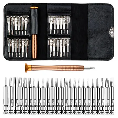 25 In 1 Precision Screwdriver Set Tool Kit Mini Small Torx Repair Fix For Laptop • £4.51