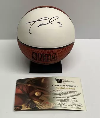 Dwayne Wade Signed Autographed MINI Spalding Basketball With GAI COA • $95