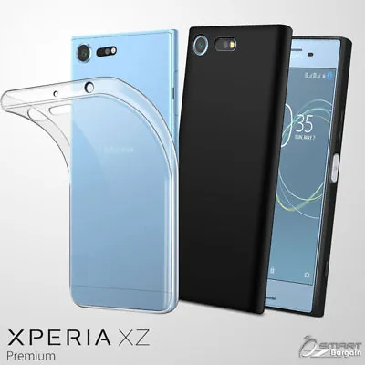 $4.99 • Buy Matte Soft  Gel TPU Jelly Case Cover For Sony Xperia XZ Premium