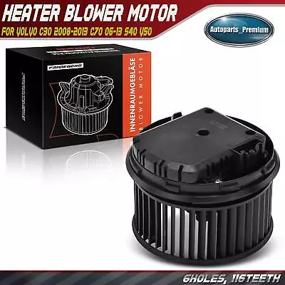 HVAC Heater Brushless Blower Motor For Volvo C70 2006-2013 S40 04-11 V50 05-11 • $109.99