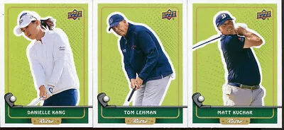 (3) 2024 UPPER DECK GOLF UD RETRO SPs DANIELLE KANG TOM LEHMAN MATT KUCHAR • $0.99