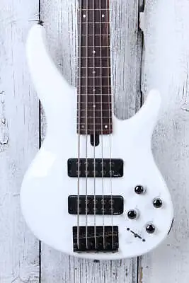 Yamaha TRBX305 Bass Guitar 5 String Electric Bass Guitar White Finish • $429.99